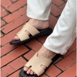 H Cut White Slide